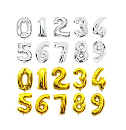 Jumbo Number Mylars